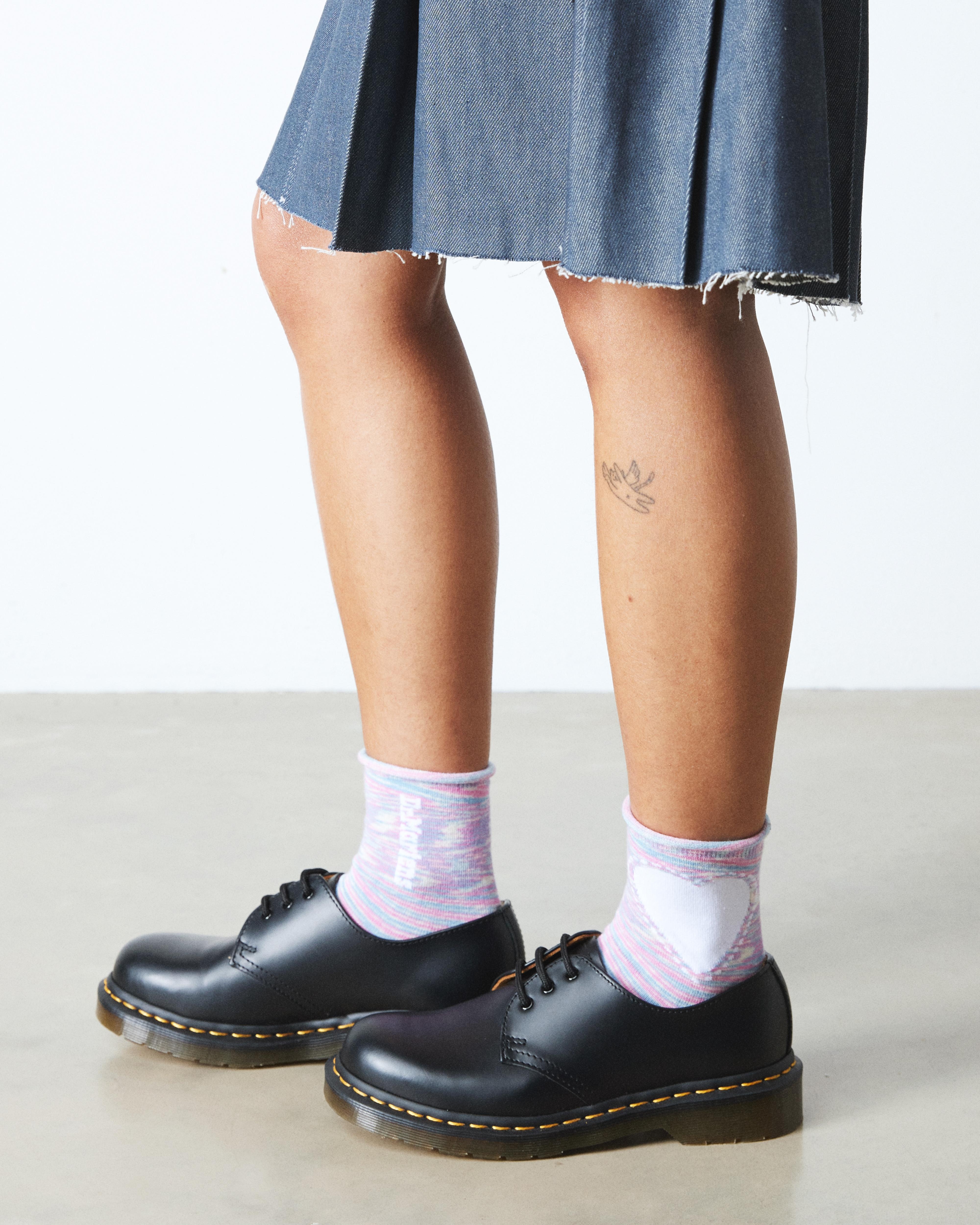 Heart Sock Cotton Blend Socks - 2