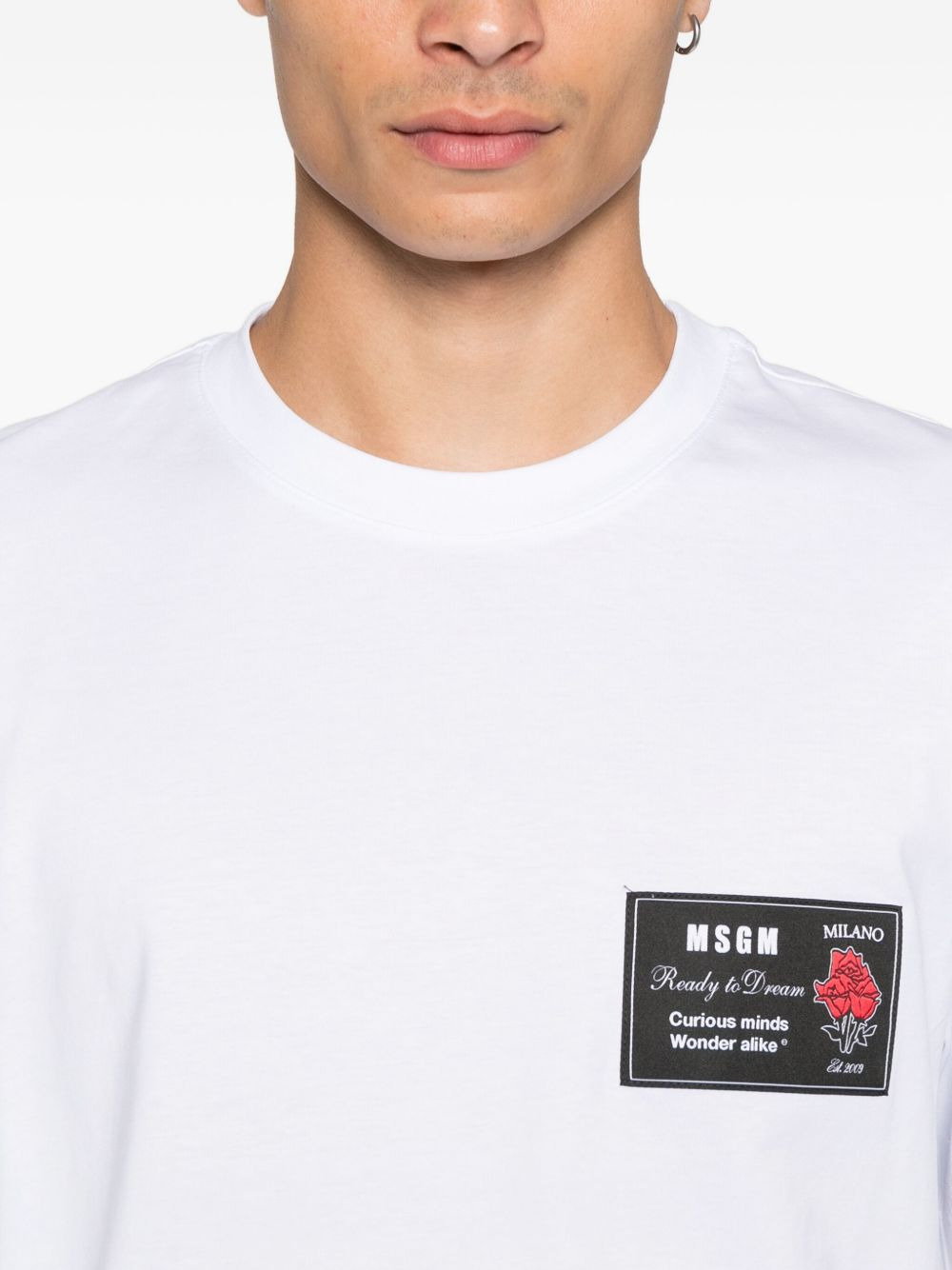 cotton T-shirt - 4