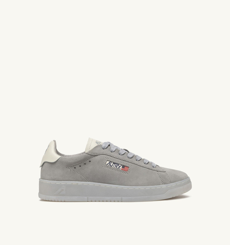DALLAS LOW SNEAKERS IN MARSHMALLOW AND IRIS SUEDE 1