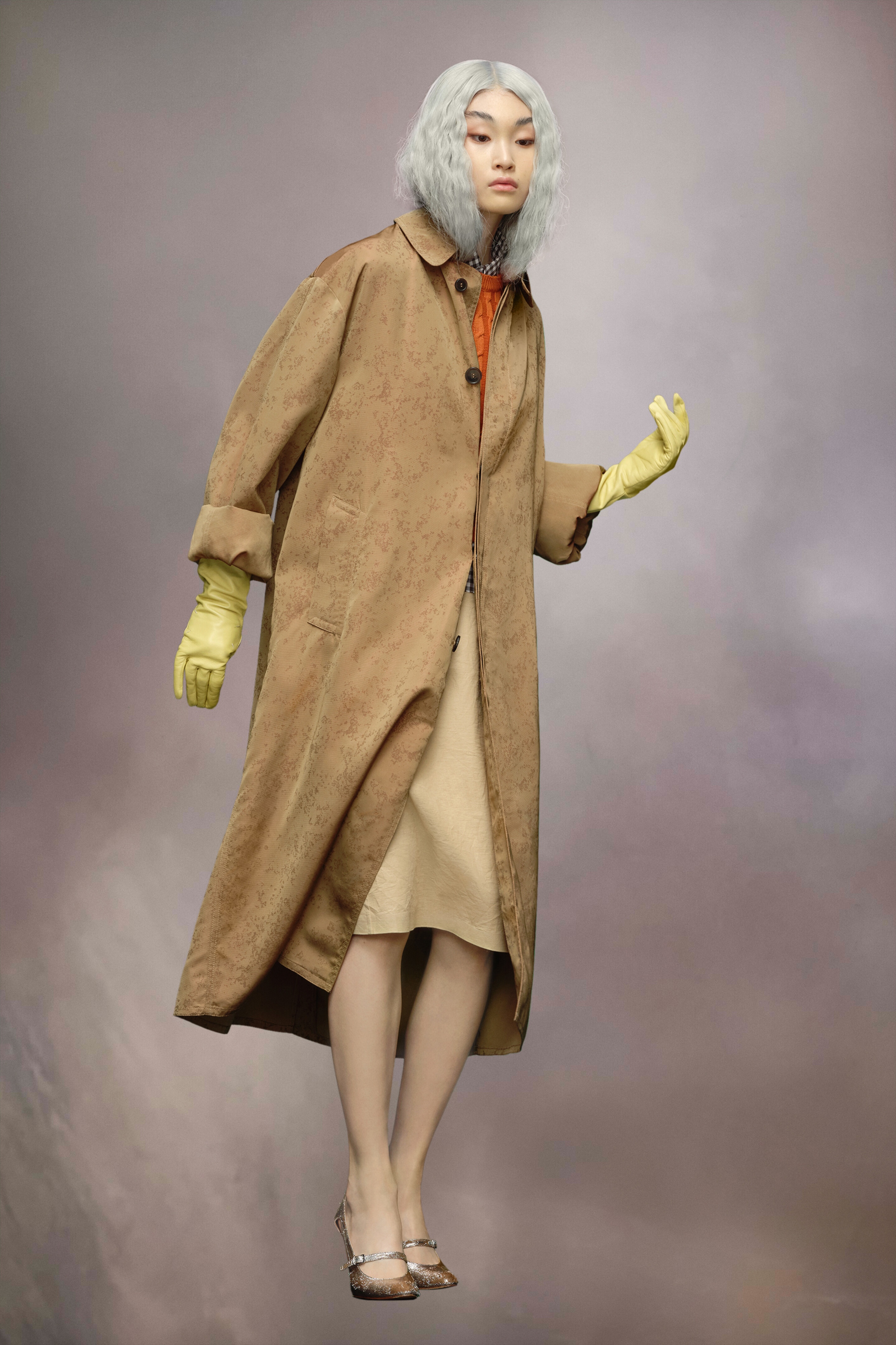 Cotton faille trench coat - 2