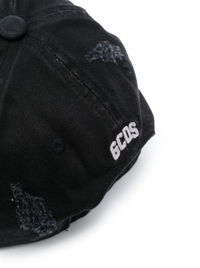 GCDS Cringe embroidered baseball hat outlook