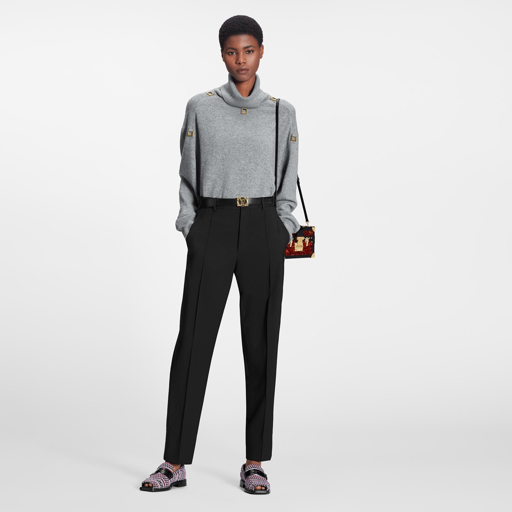 Fluid Wool Tailored Pants - 2