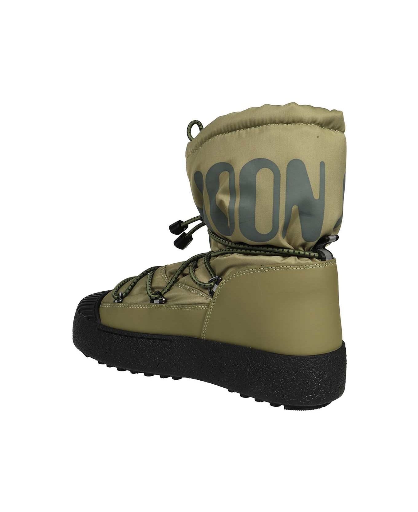 Lace-up Ankle Boots - 3