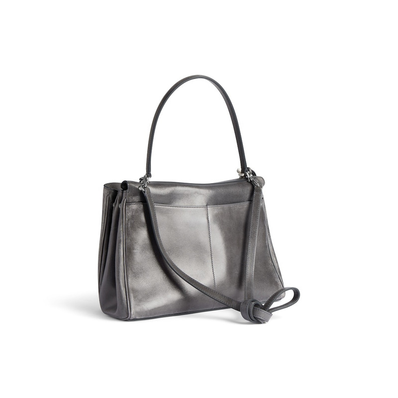 Women's Rodeo Handbag Medium With Charms in Grey 3