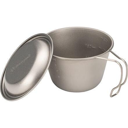 Deep Titanium Backpacker Cup + Lid - 2