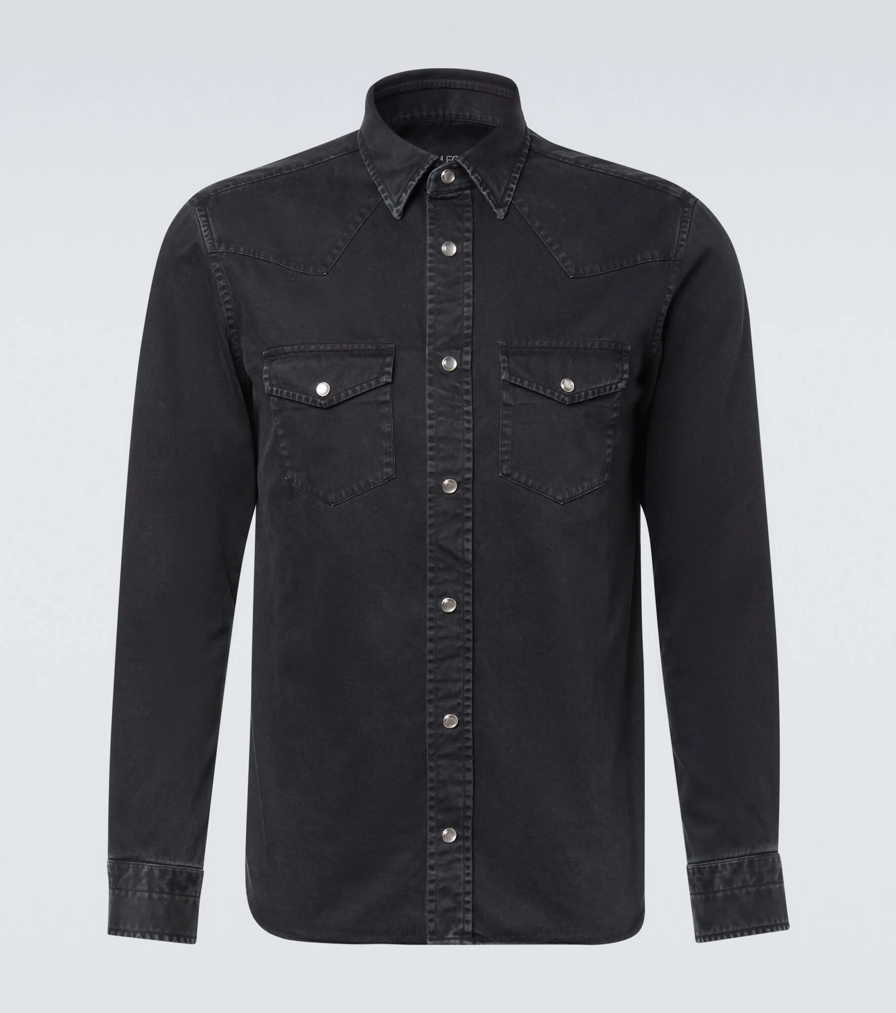 Cotton twill Western shirt - 1