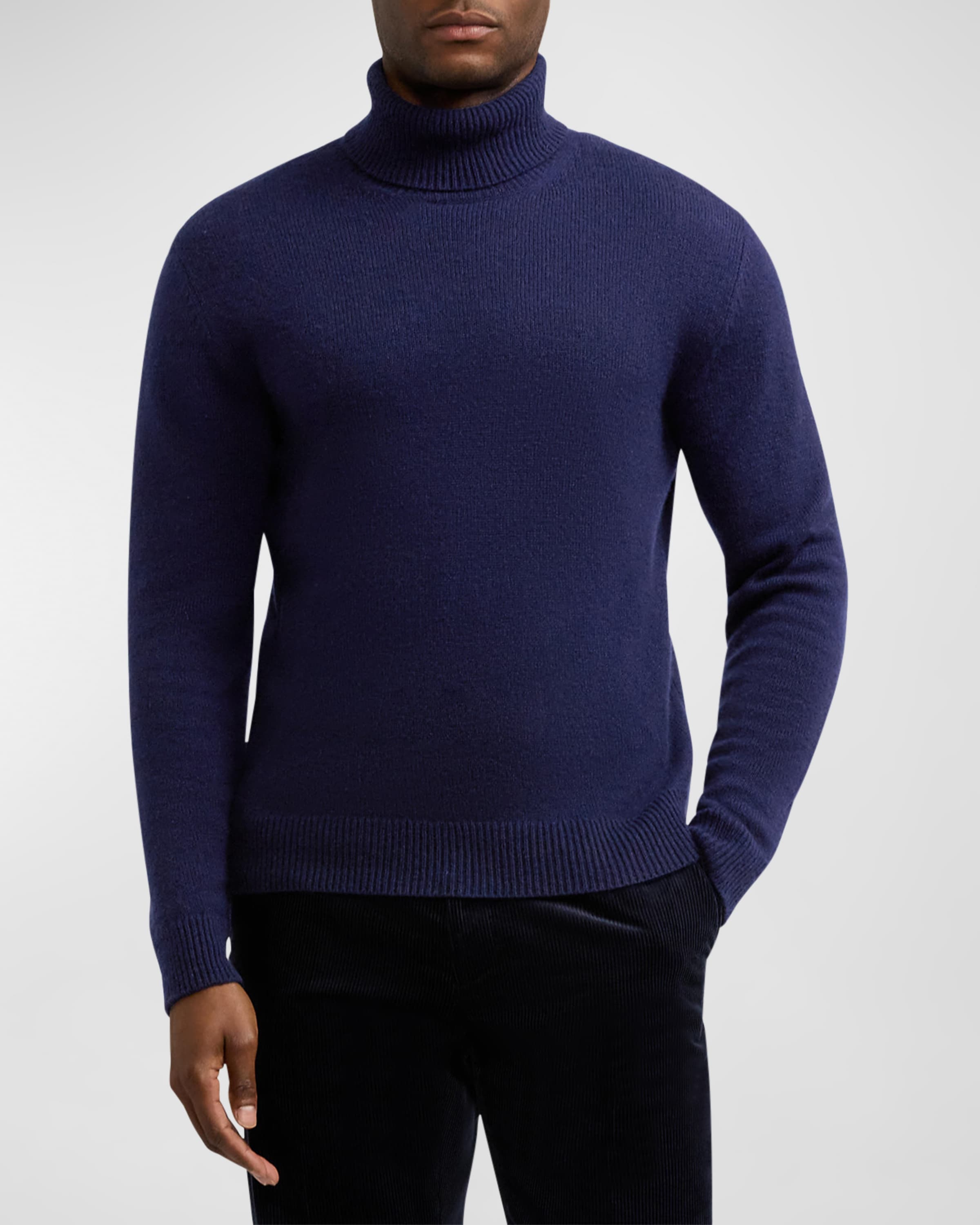 Men's Classic Chairman Navy Sweater - 2