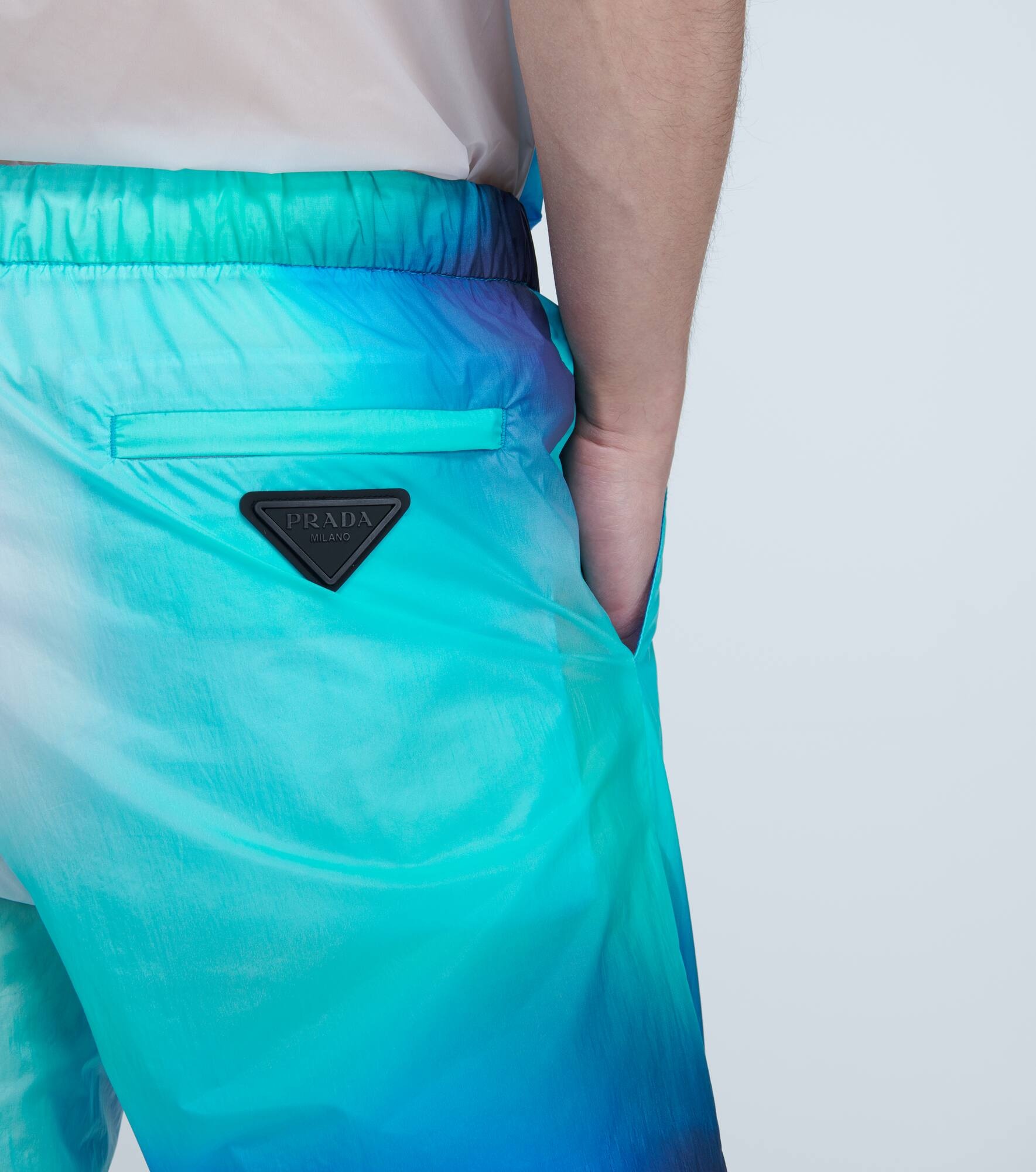 printed technical pants - 5