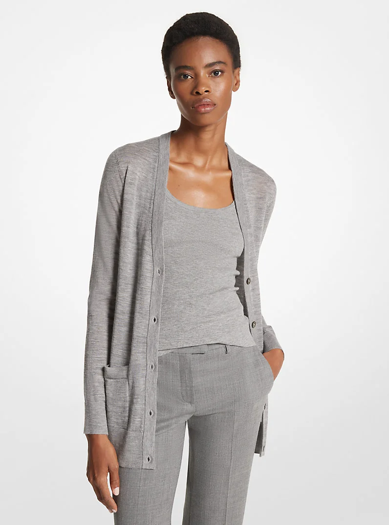 Cashmere Cardigan - 1