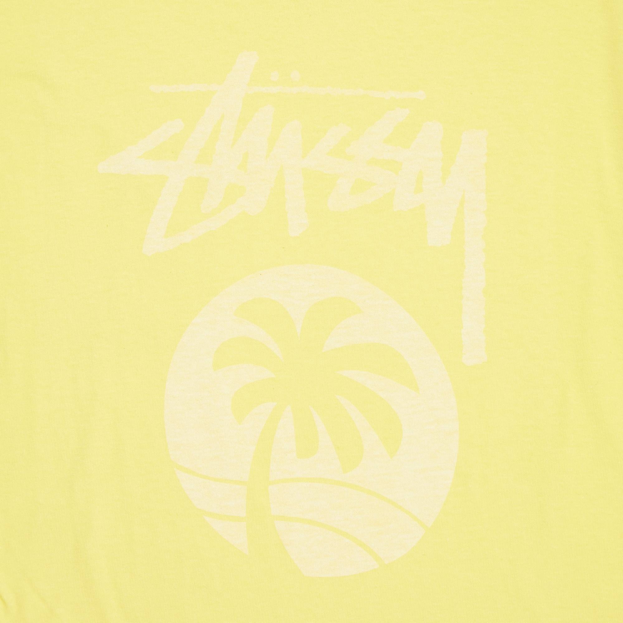 Stussy Stock Tone Tree Tee 'Yellow' - 3