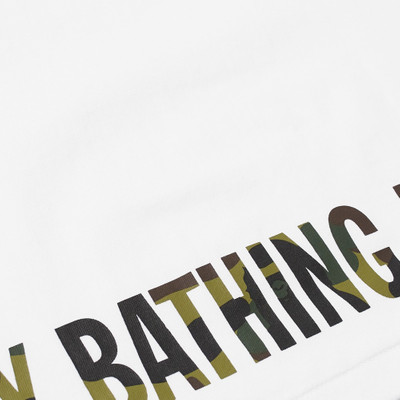 A BATHING APE® A Bathing Ape 1st Camo Ape Face Tee outlook