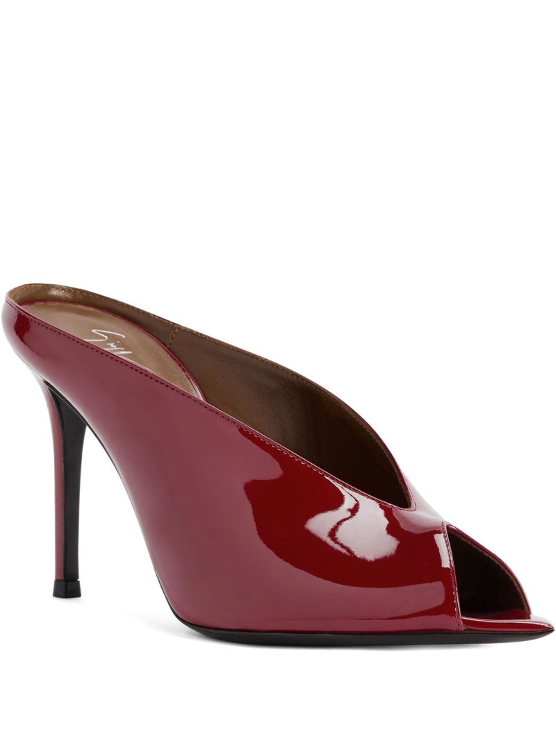 90mm Intriigo peep-toe stiletto sandals 1