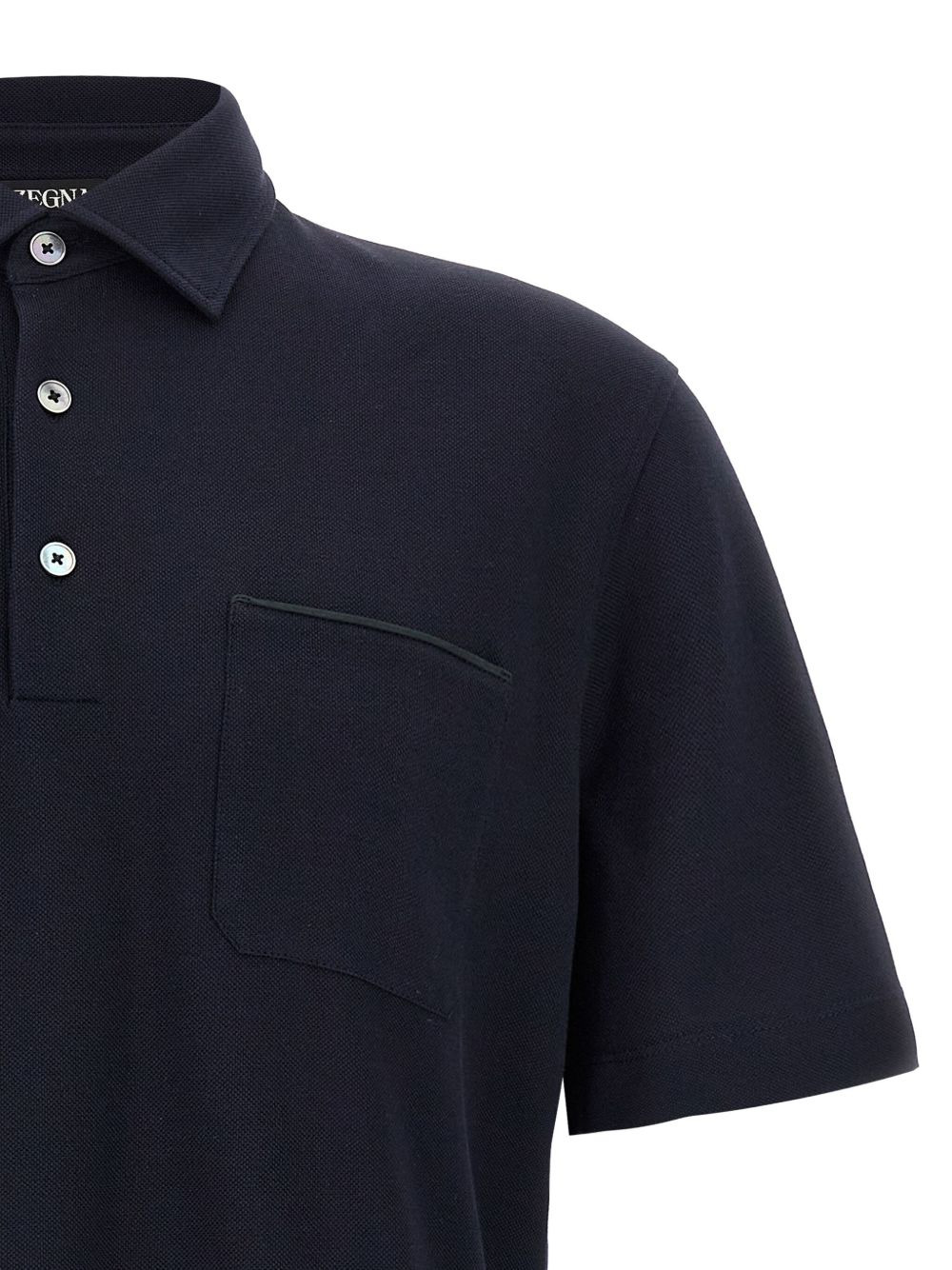 piqué-weave polo shirt - 3