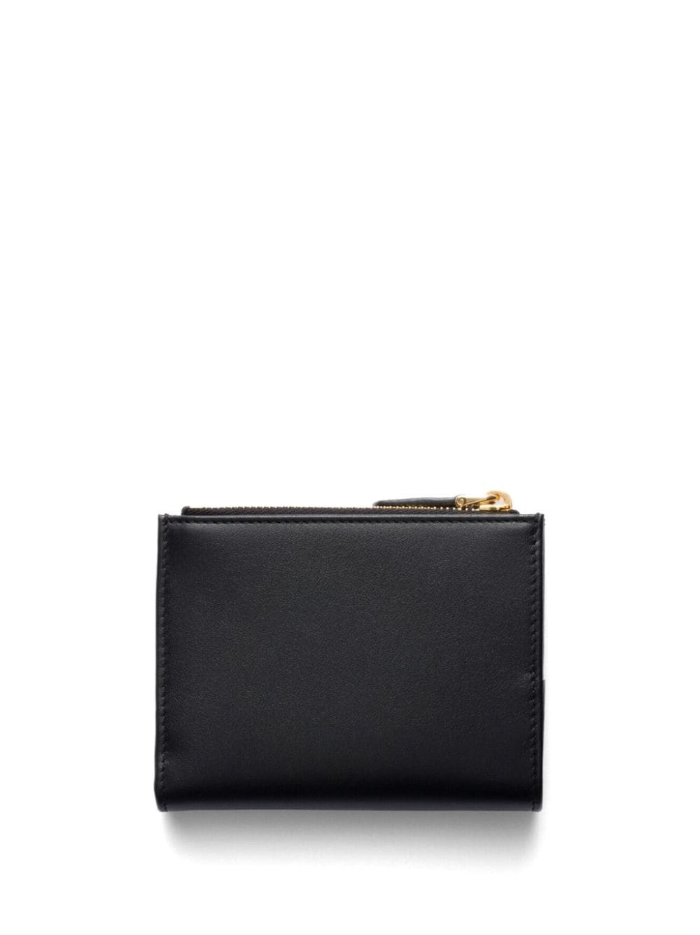 triangle-logo leather wallet - 2