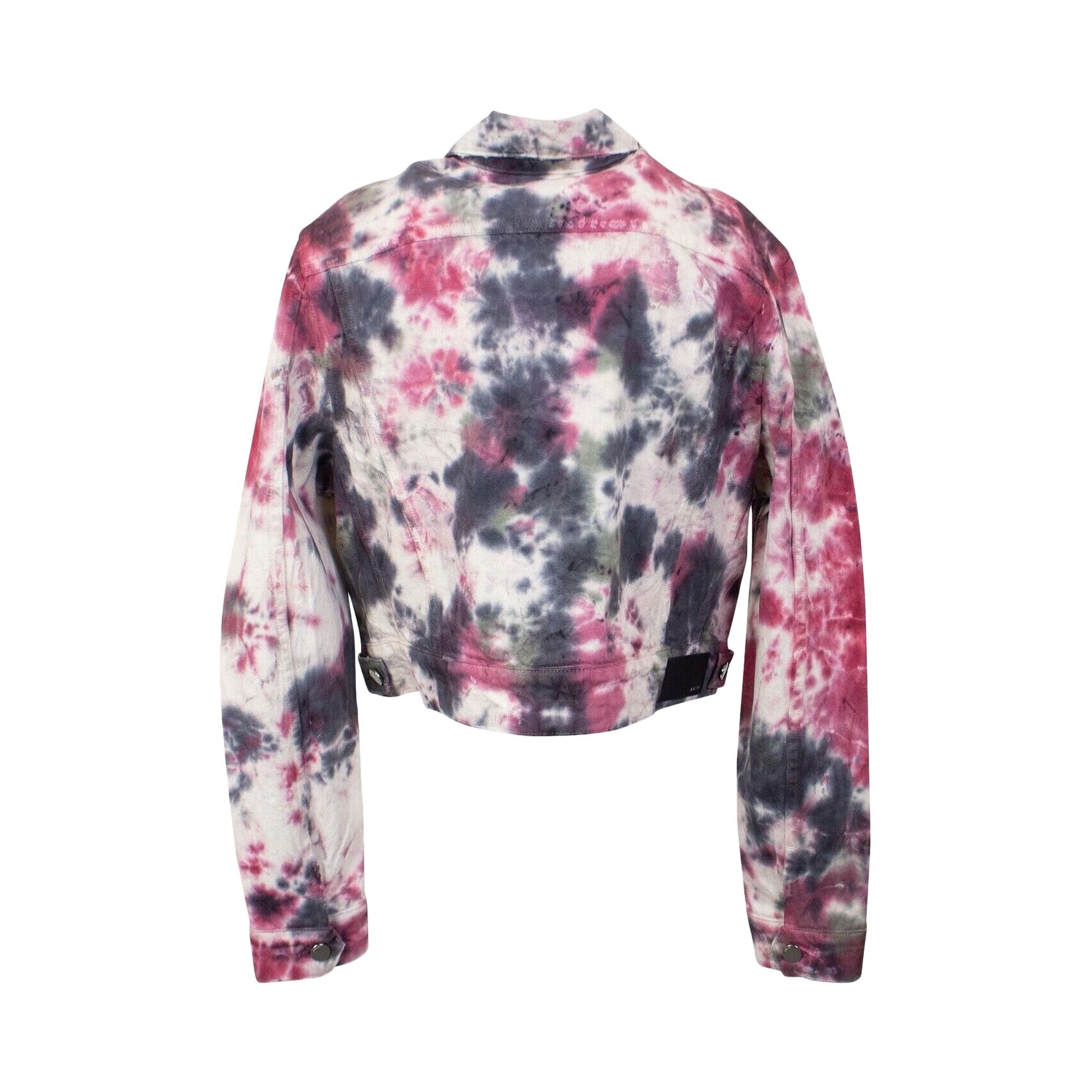 Amiri Tie Dye Denim Trucker Jacket 'Multicolor' - 2