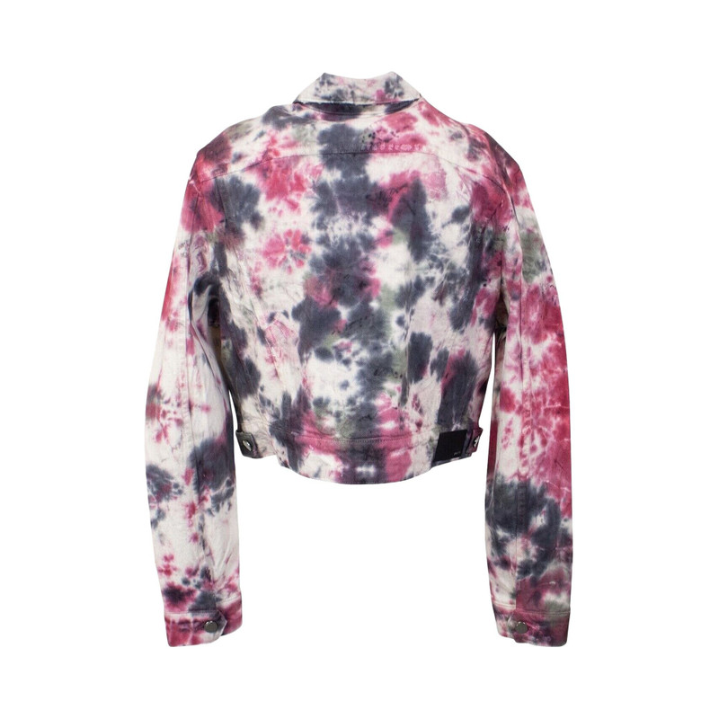 AMIRI Amiri Tie Dye Denim Trucker Jacket 'Multicolor' outlook