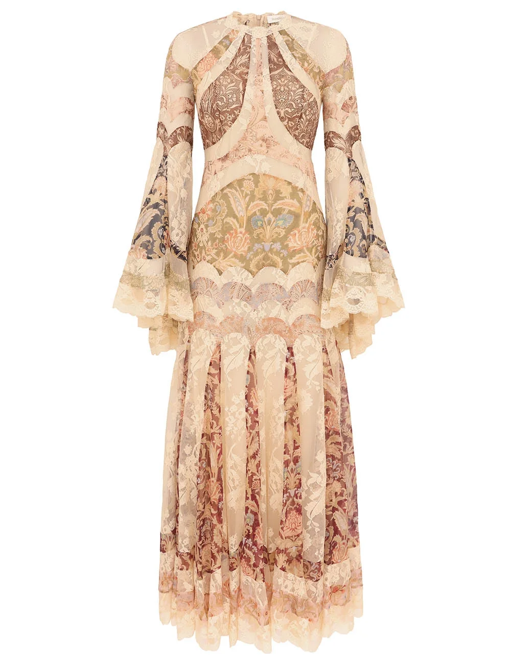 VALIANT PANELLED GOWN - 1
