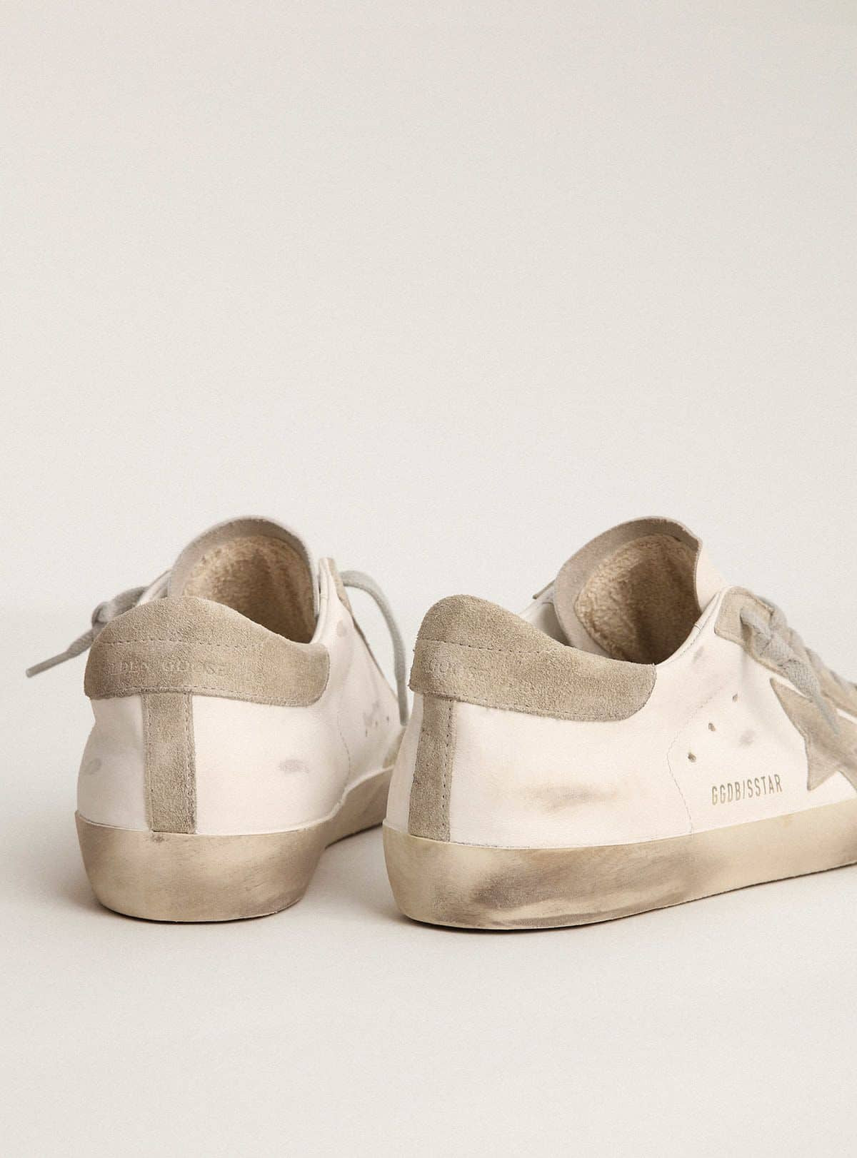 Men’s Super-Star with gray suede star and heel tab - 4
