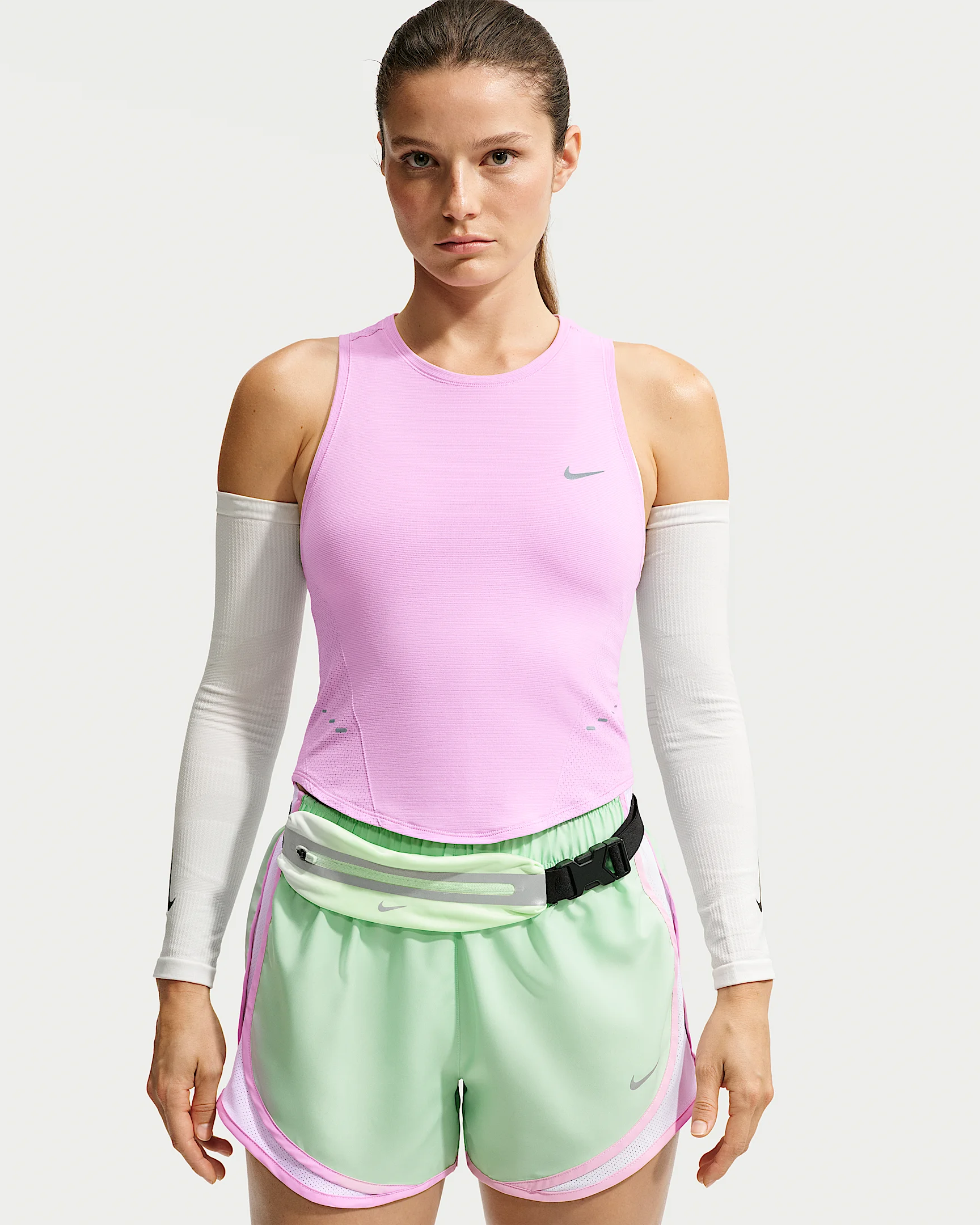 Nike Swift Women's Dri-FIT Seamless Cropped Running Tank Top - 1