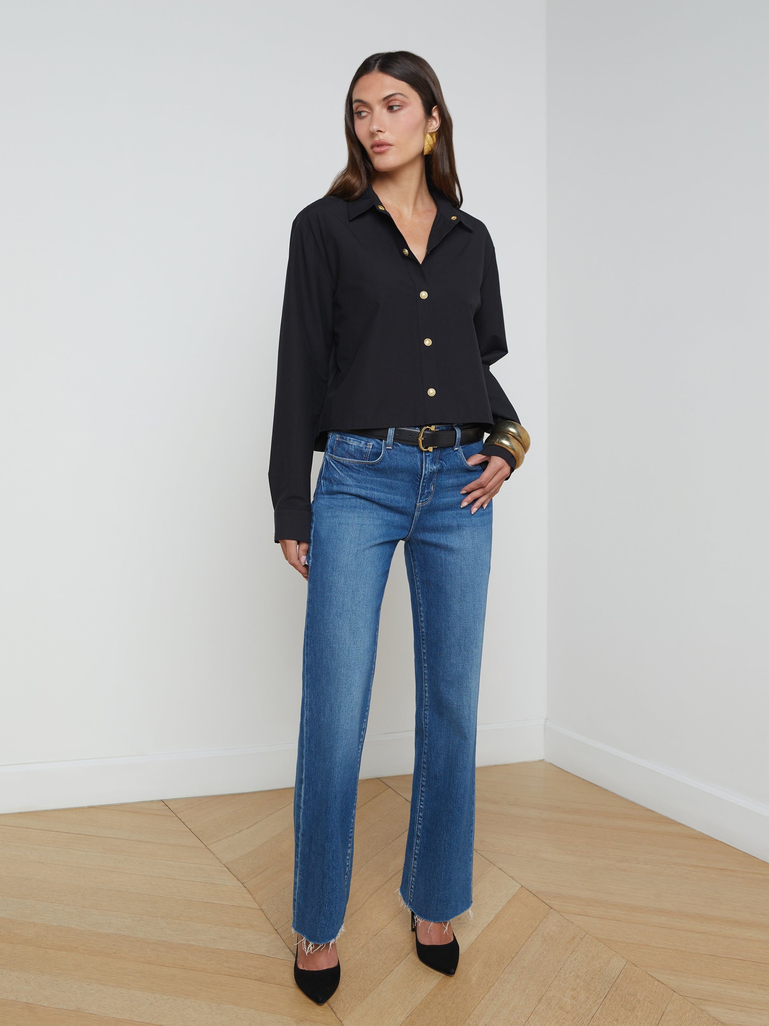 Cosette Button-Down Shirt - 4