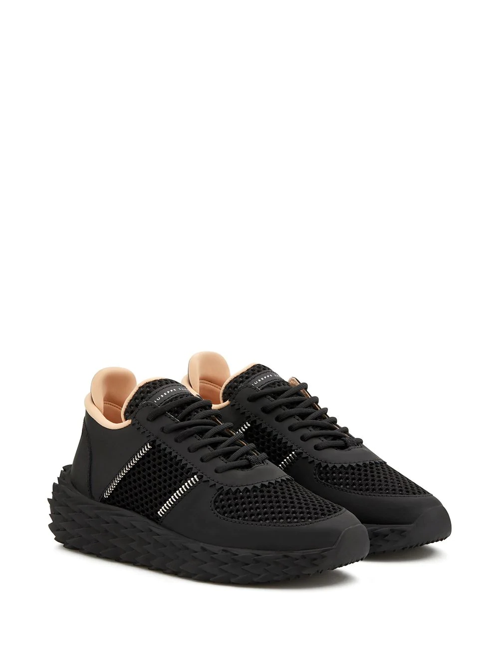 Urchin mesh panelled sneakers - 2