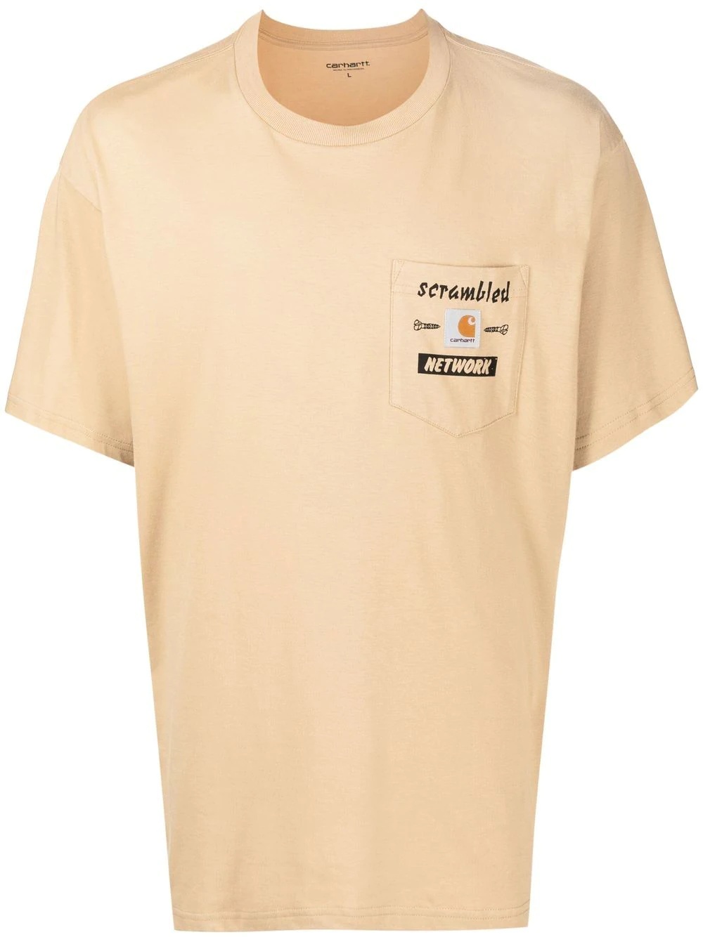 Scramble pocket short-sleeve T-shirt - 1