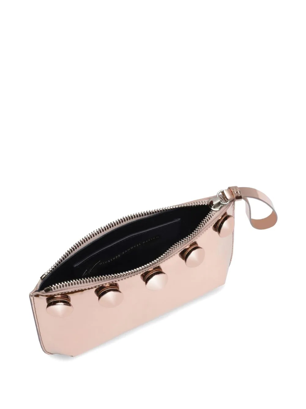 Micol satin clutch bag - 4