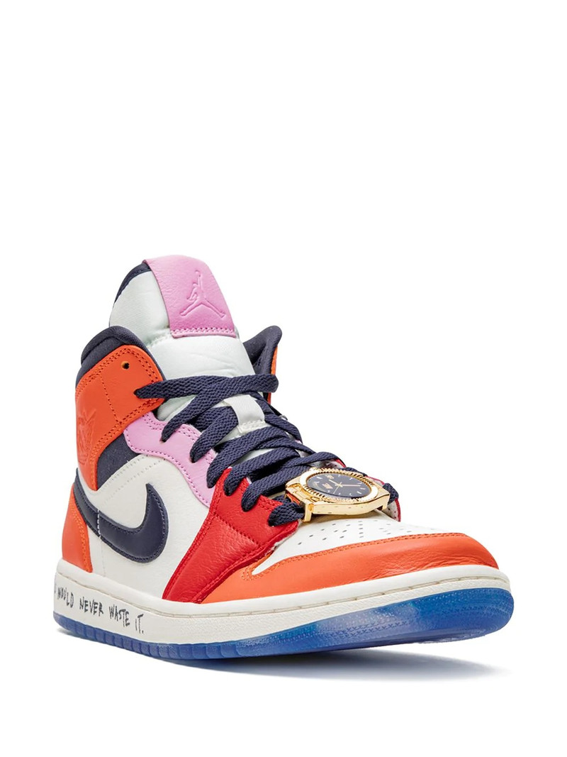 Jordan x Melody Ehsani Air Jordan 1 Mid "Fearless" sneakers outlook