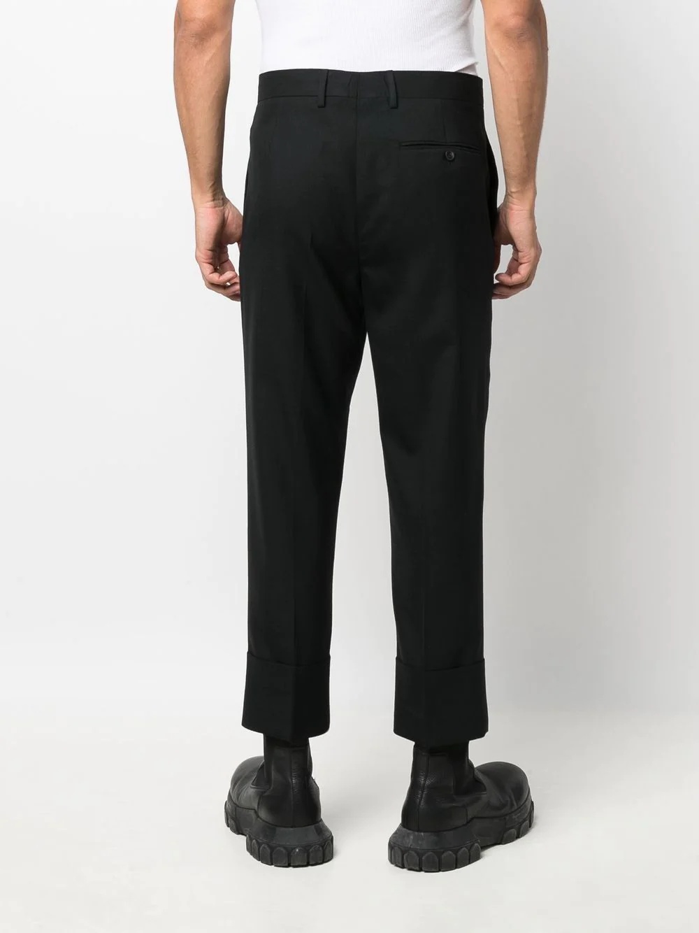 cropped-leg George trousers - 4