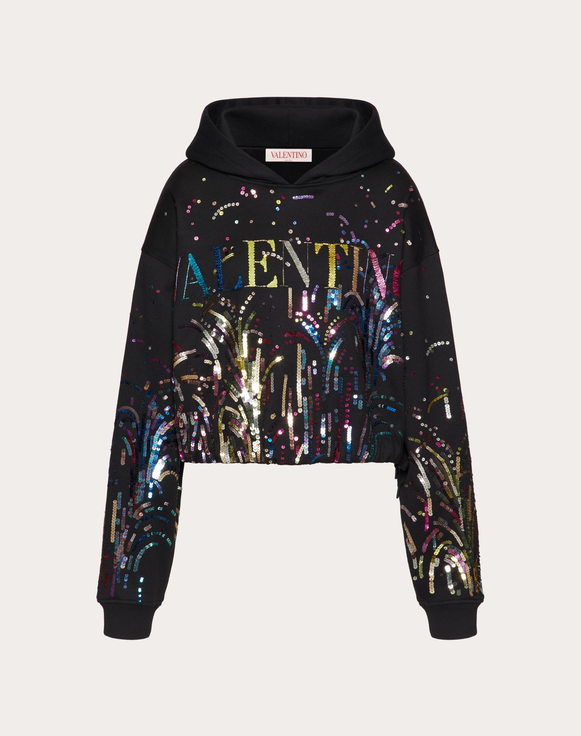 EMBROIDERED JERSEY SWEATSHIRT - 1