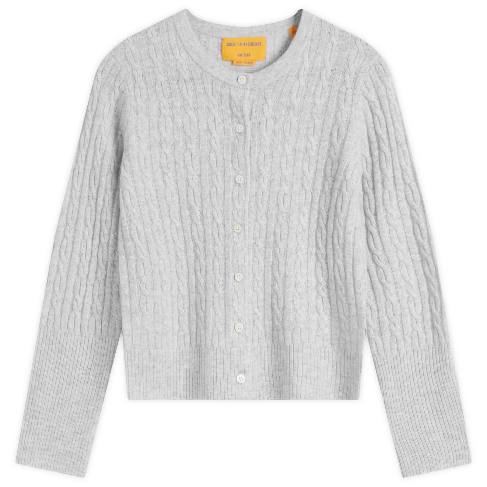 GUEST IN RESIDENCE Jane Cable Cardigan in Cashmere - 1