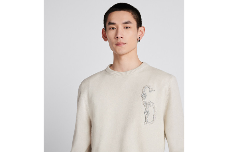 Sweater with CD Interlaced Signature 7