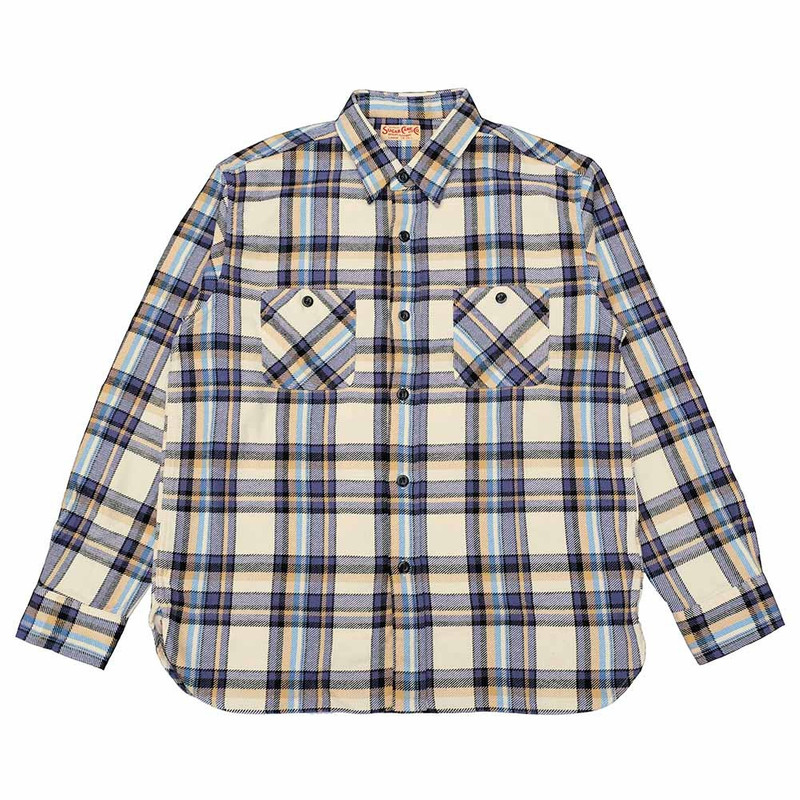 SUGAR CANE TWILL PLAID WORK SHIRT - SC29565 outlook