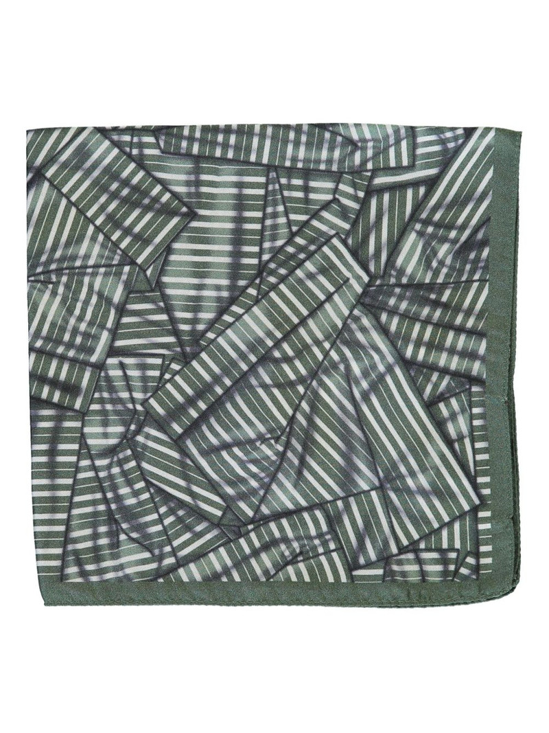 patterned-print scarf 1