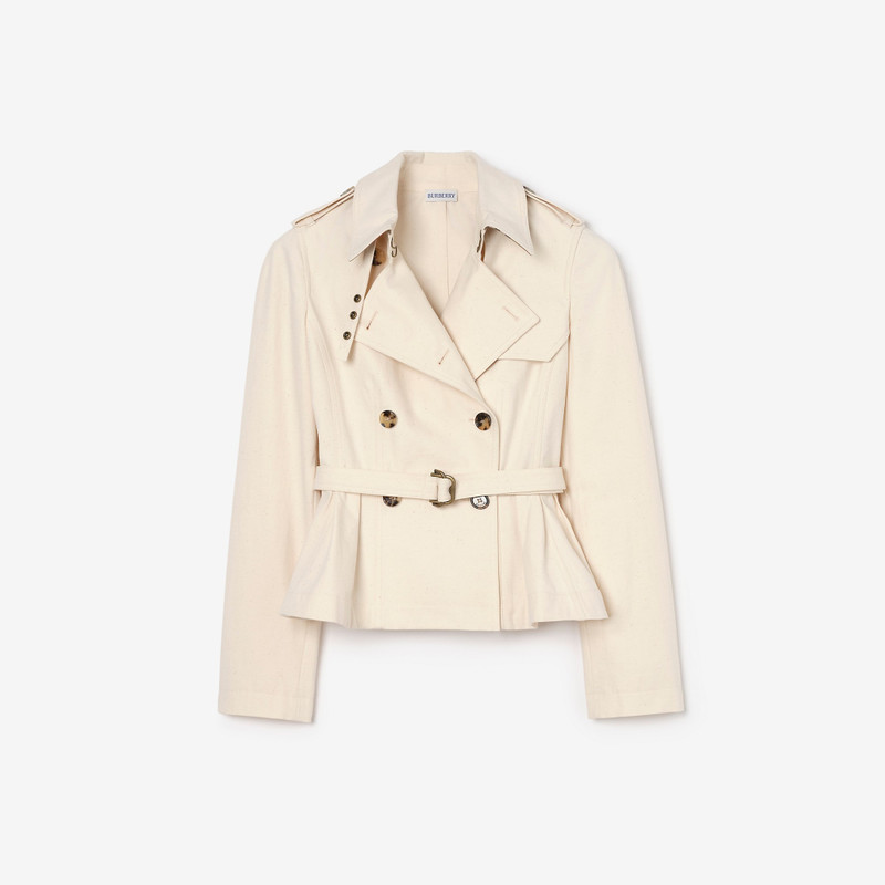 Cotton Isabella Trench Jacket 1
