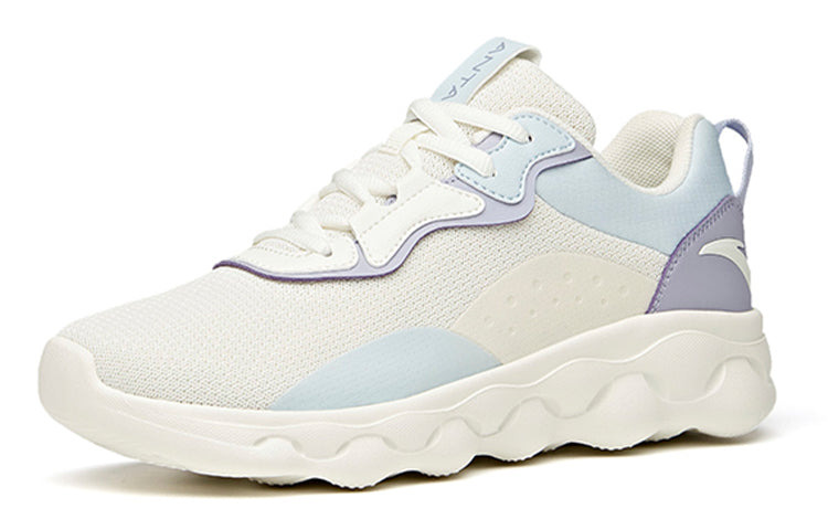 (WMNS) ANTA Running Series Sneakers 'White Blue' 922115535-5 - 3