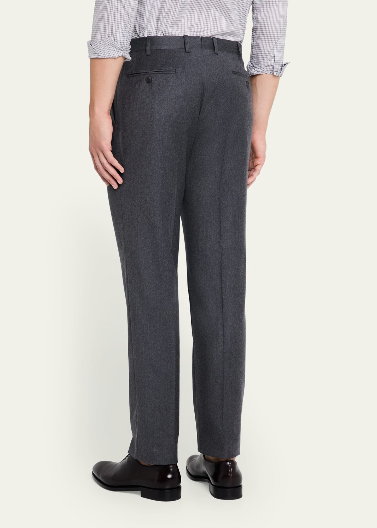 Men's Tigullio Flannel Trousers - 3