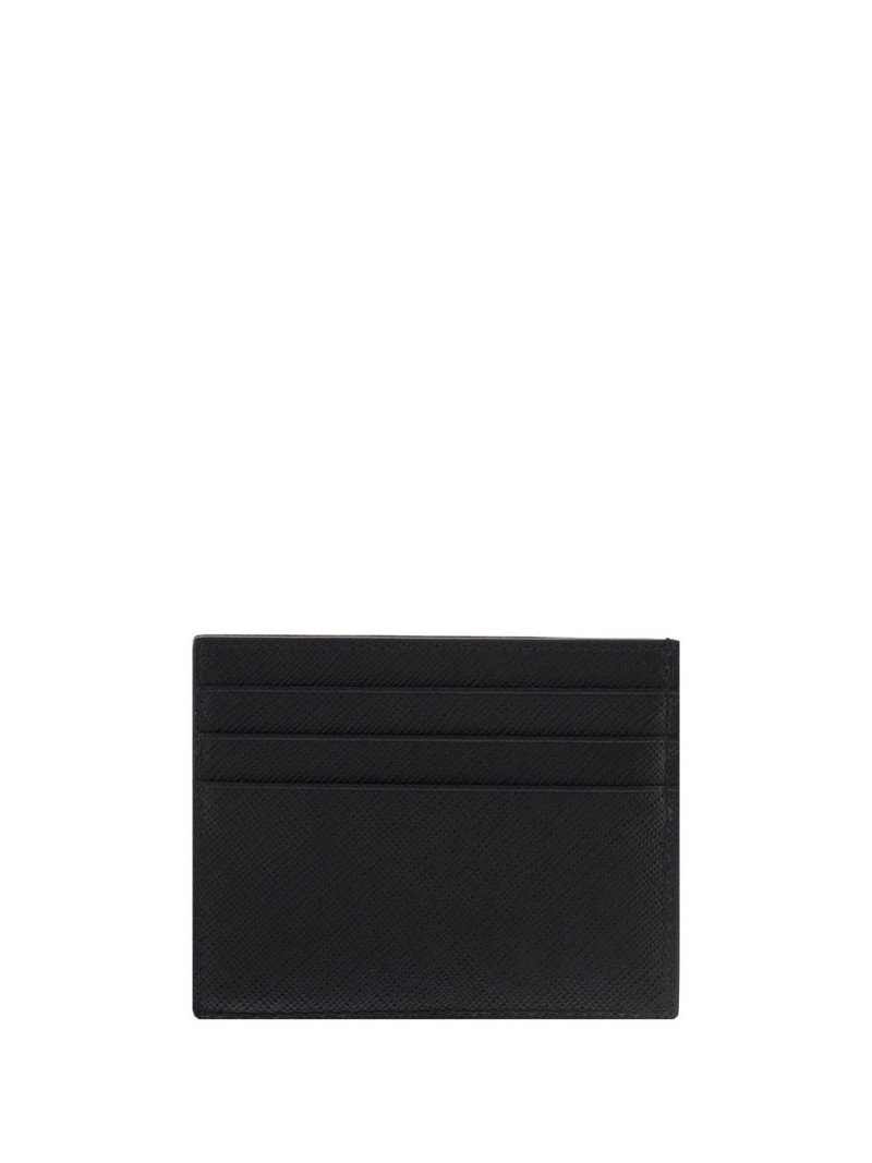 Prada Saffiano leather card holder outlook