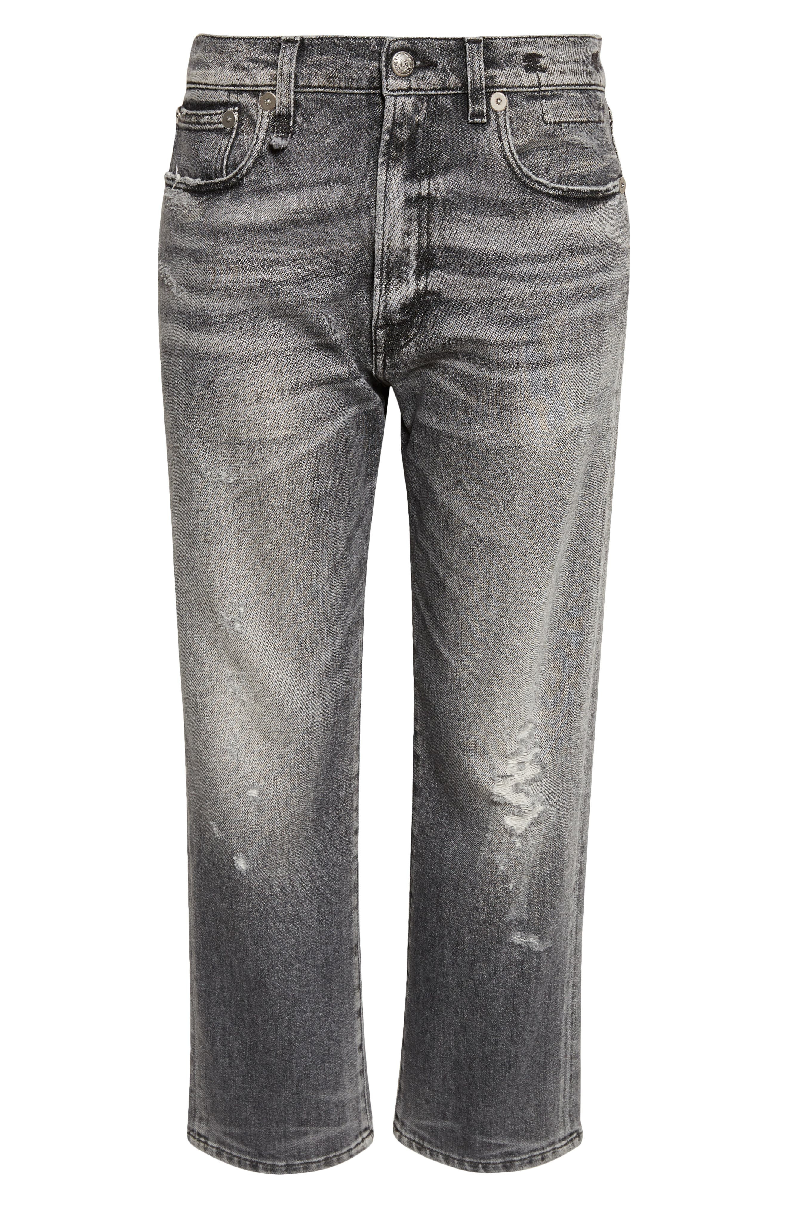 Distressed Boyfriend Jeans - 5