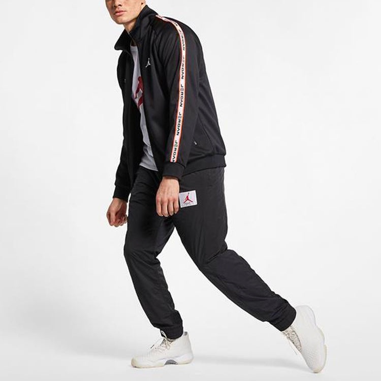 Air Jordan x CLOT Mesh Shorts Crossover Sports Jacket US Edition Black AR8401-010 - 5