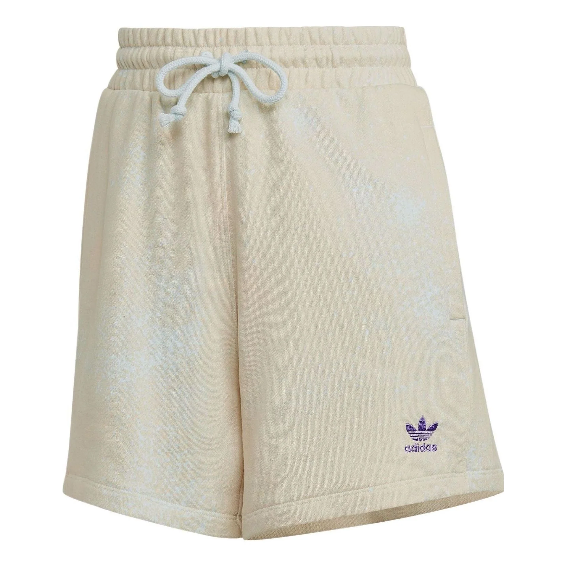 (WMNS) adidas Allover 인쇄 느슨한 반바지 아시아 Sizing 'Beige Purple' HL6610 - 1