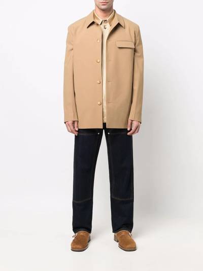 Nanushka button-up tailored overshirt outlook