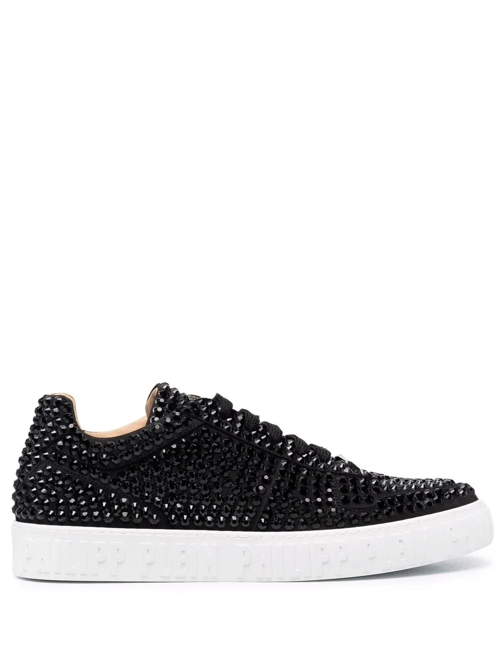 King Power stud-embellished sneakers - 1