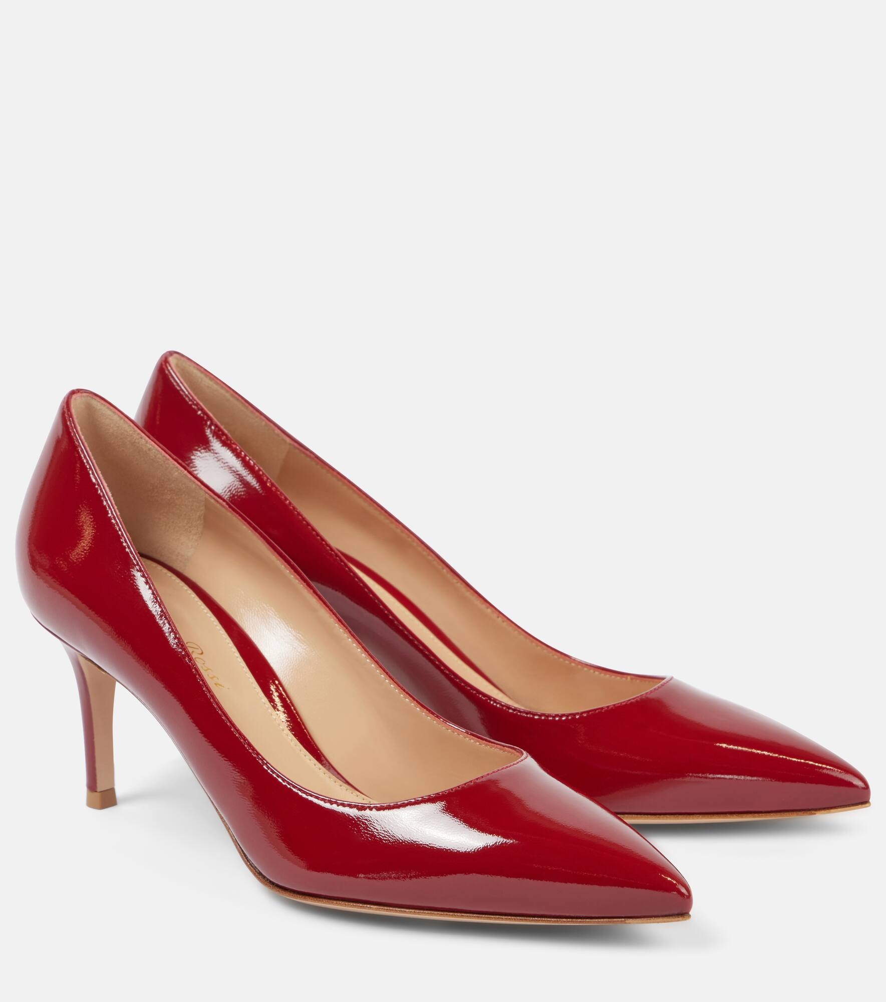 Gianvito 70 patent leather pumps - 1