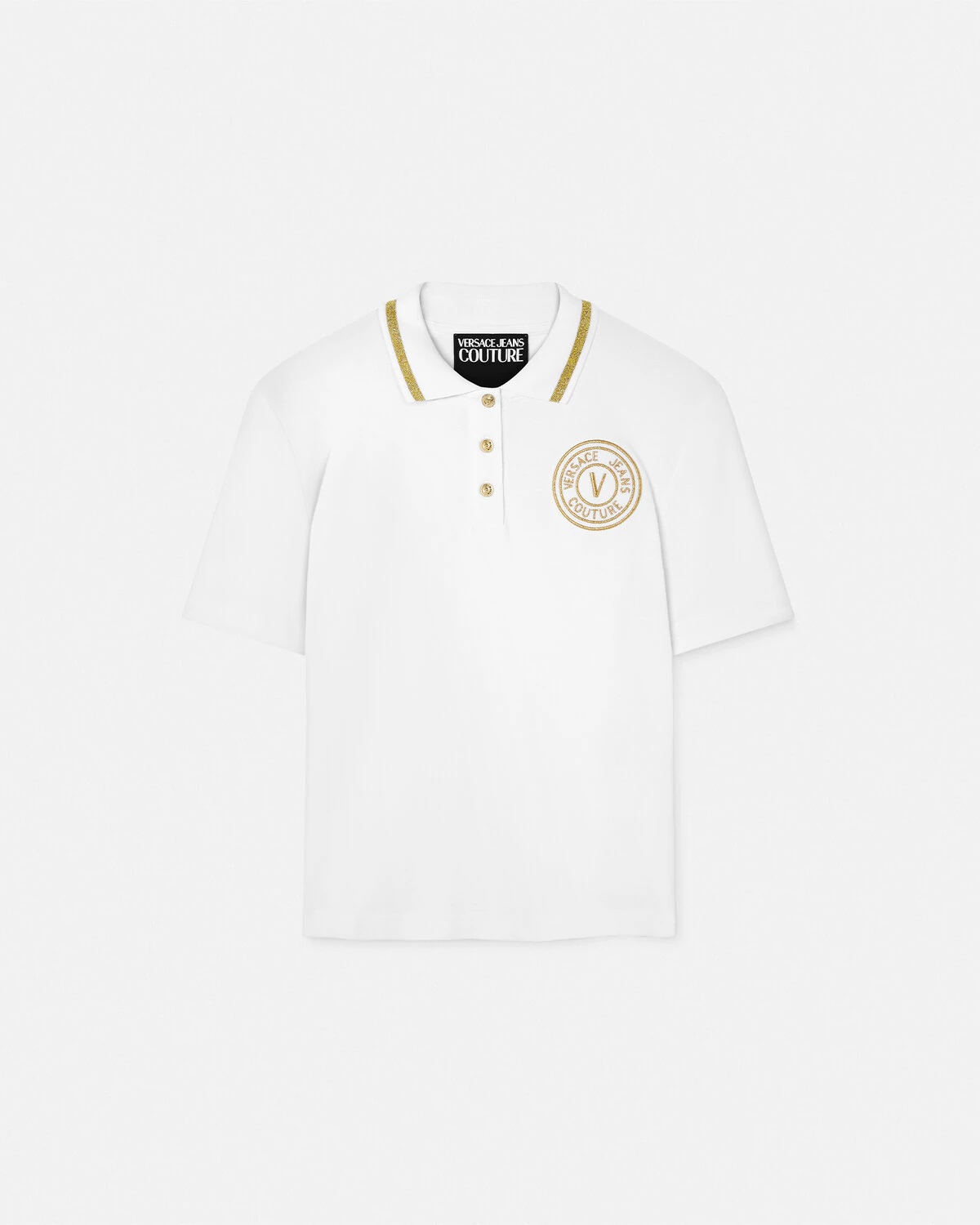 V-Emblem Polo Shirt - 1