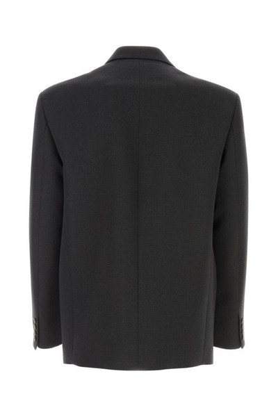 Valentino Graphite wool blazer outlook