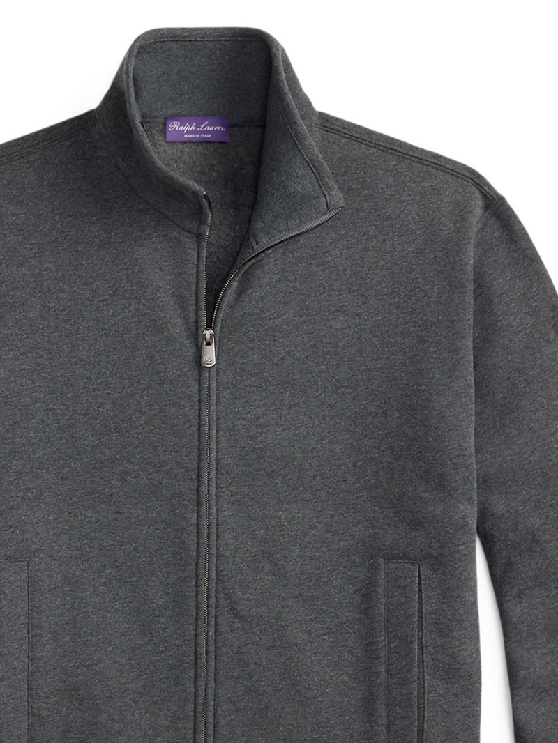 Ralph Lauren zip-front pocket-detail sweatshirt outlook