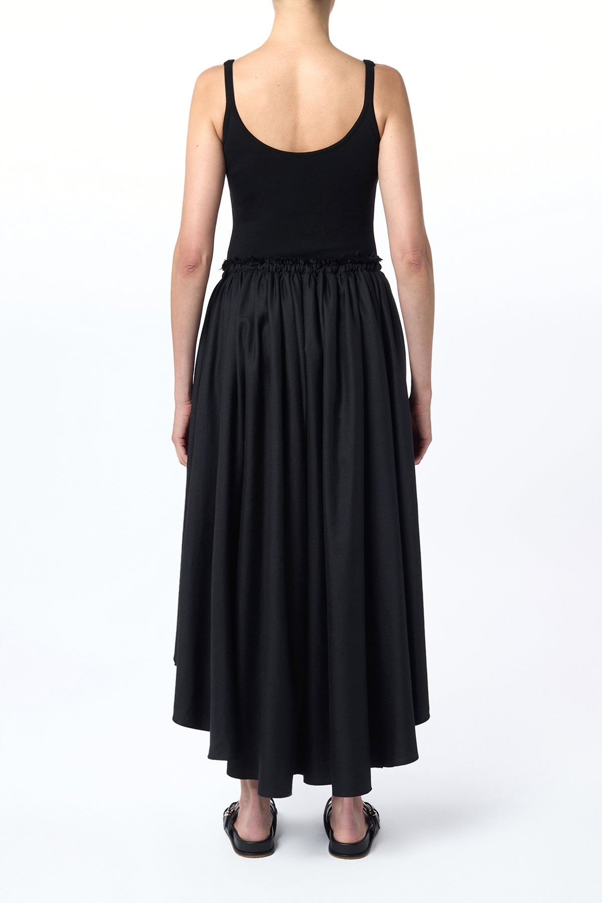 Anjea Knit Body in Black Silk - 6