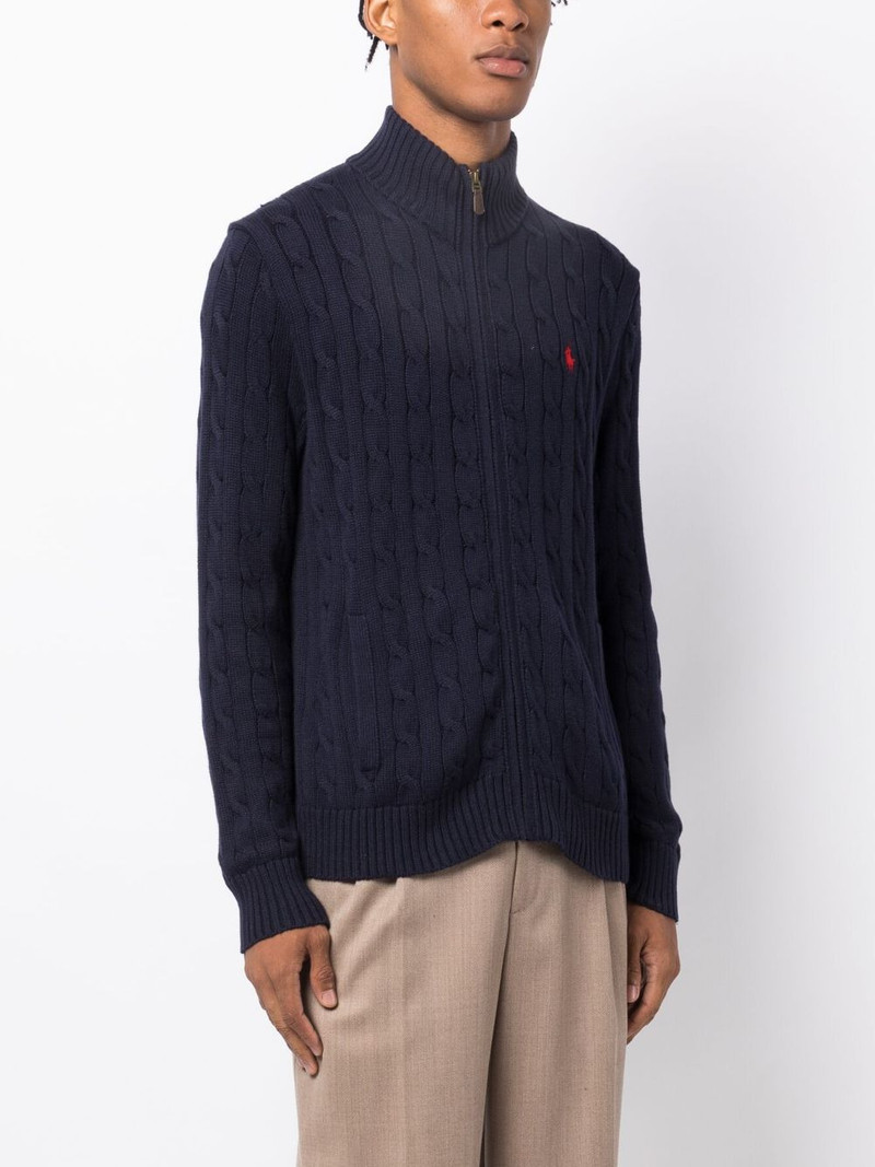 cable-knit cotton cardigan 3