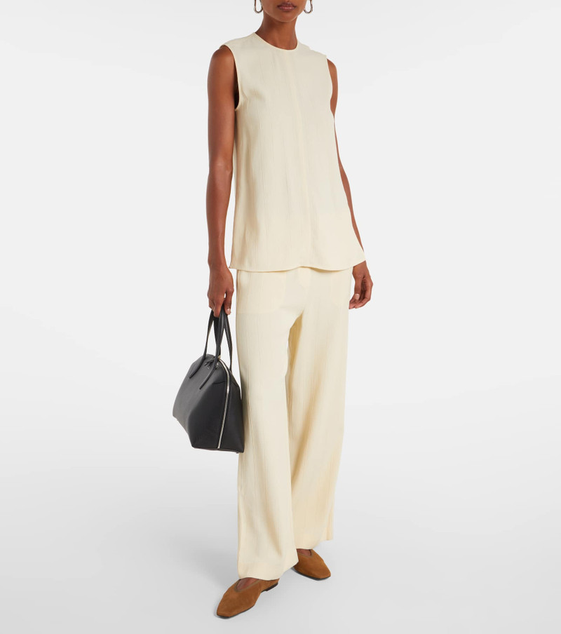 Totême Lounge Medium leather tote bag outlook